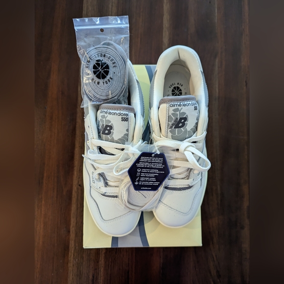 ALD NB 550 Grey Size 8 - Picture 3 of 6